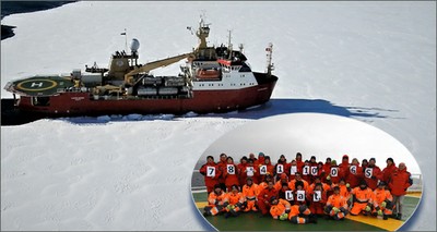 Antarctica: The "Bassi" record, no Italian ship has ever gone so far south