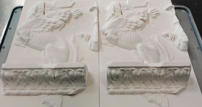 Cultural Heritage: 3D reconstruction of  frieze at Trajan’s Markets in Rome