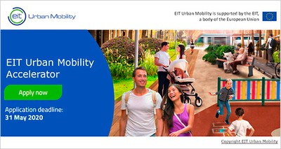 EIT Urban Mobility kick-starts its brand-new programme for early-stage start-ups. Application by May 31