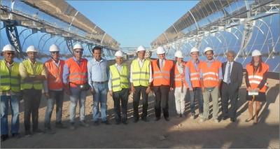 Energy: Italian Ambassador to Cairo Giampaolo Cantini visits the MATS facility in Egypt