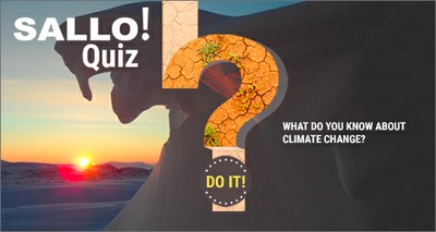 Environment: 'SALLO! Quiz', 20 questions to find out what we know about climate change