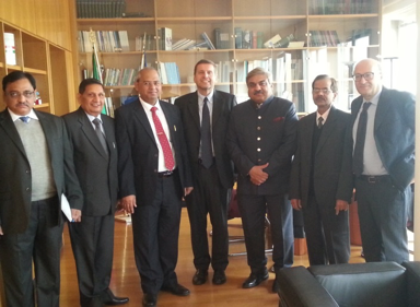 Indian Ambassador to italy visited ENEA Headquarters in  Rome