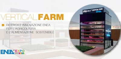 EXPO 2015: ENEA inaugura prima Vertical Farm italiana con campagna “meno sprechi = più sostenibilità”. Prima iniziativa: prodotti serra verticale destinati alla Caritas Ambrosiana