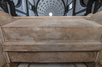 Sacrestia Nuova, Michelangelo, Tomba di Lorenzo duca di Urbino