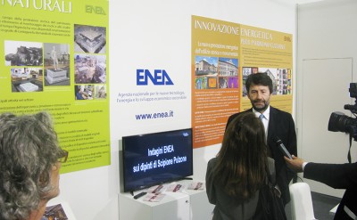 MInistro On. Dario Franceschini - stand ENEA 