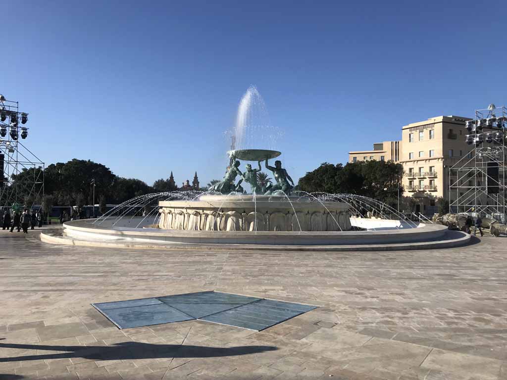 Fontana dei Tritoni (La Valletta) - copyright De Feo Restauri 