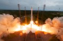 Foto del momento del lancio del vettore VEGA-C dell’Agenzia Spaziale Europea avvenuto il 13 luglio 2022 dalla base di Kourou in Guyana francese. Credit  ESA
