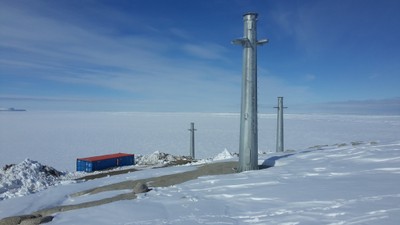 Impianto eolico sede antartica ENEA Mario Zucchelli