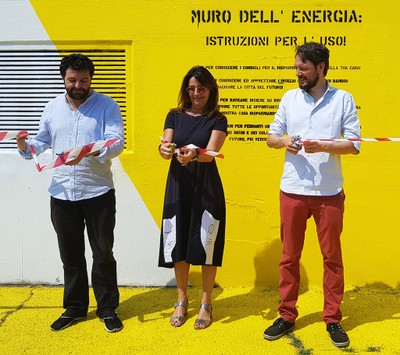 Inaugurazione Muro Energia Milano Bovisa 