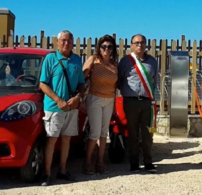 Colonnina ricarica veicoli elettrici Lampedusa