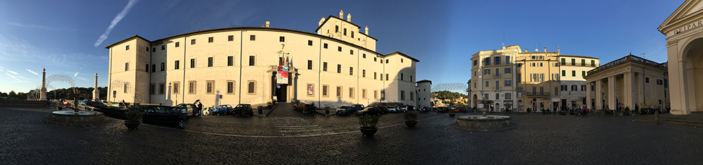 Panoramica Palazzo Chigi Ariccia