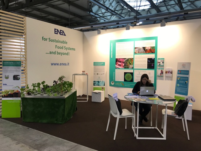 Seeds & Chips stand ENEA 2017