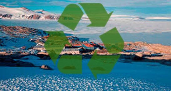 riciclo rifiuti Antartide