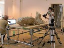 Virtual scanning and reconstruction with the RestArt accessory 3d laser scanner 