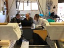 La strumentazione RestArt presso il laboratorio di restauro di MA.CO.RE'. srl: Preparazione dei provini da testare in Casaccia per la validazione scientifica 