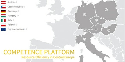 Acqua, energia e materiali: è online la piattaforma per l’uso efficiente delle risorse in Europa Centrale