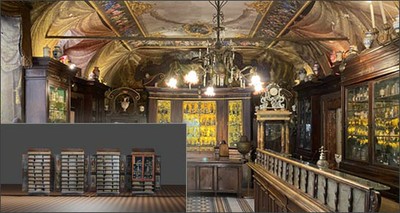 Beni culturali: rivive in 3D la più antica farmacia d’Europa