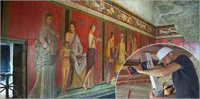 Beni culturali: tecnologie d’avanguardia per la Villa dei Misteri a Pompei