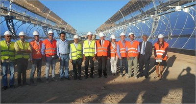 Energia: Egitto, ambasciatore Cantini visita impianto solare termodinamico con tecnologia ENEA