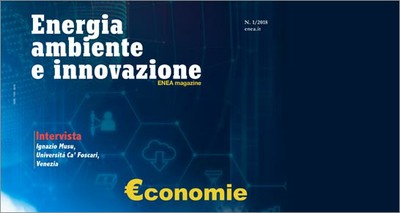 Online il nuovo numero del magazine ENEA dedicato a economia e ambiente
