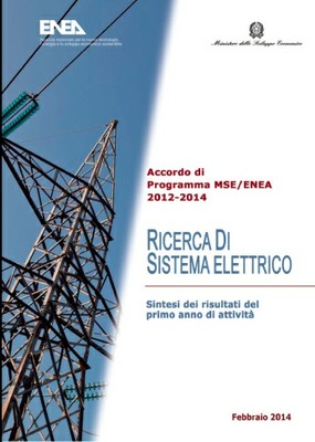 Ricerca di Sistema Elettrico - Sintesi risultati del primo anno di attività 2012-2014