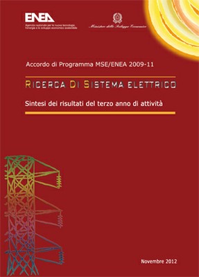 Ricerca di Sistema Elettrico - Sintesi risultati del terzo anno di attività 2009-2011